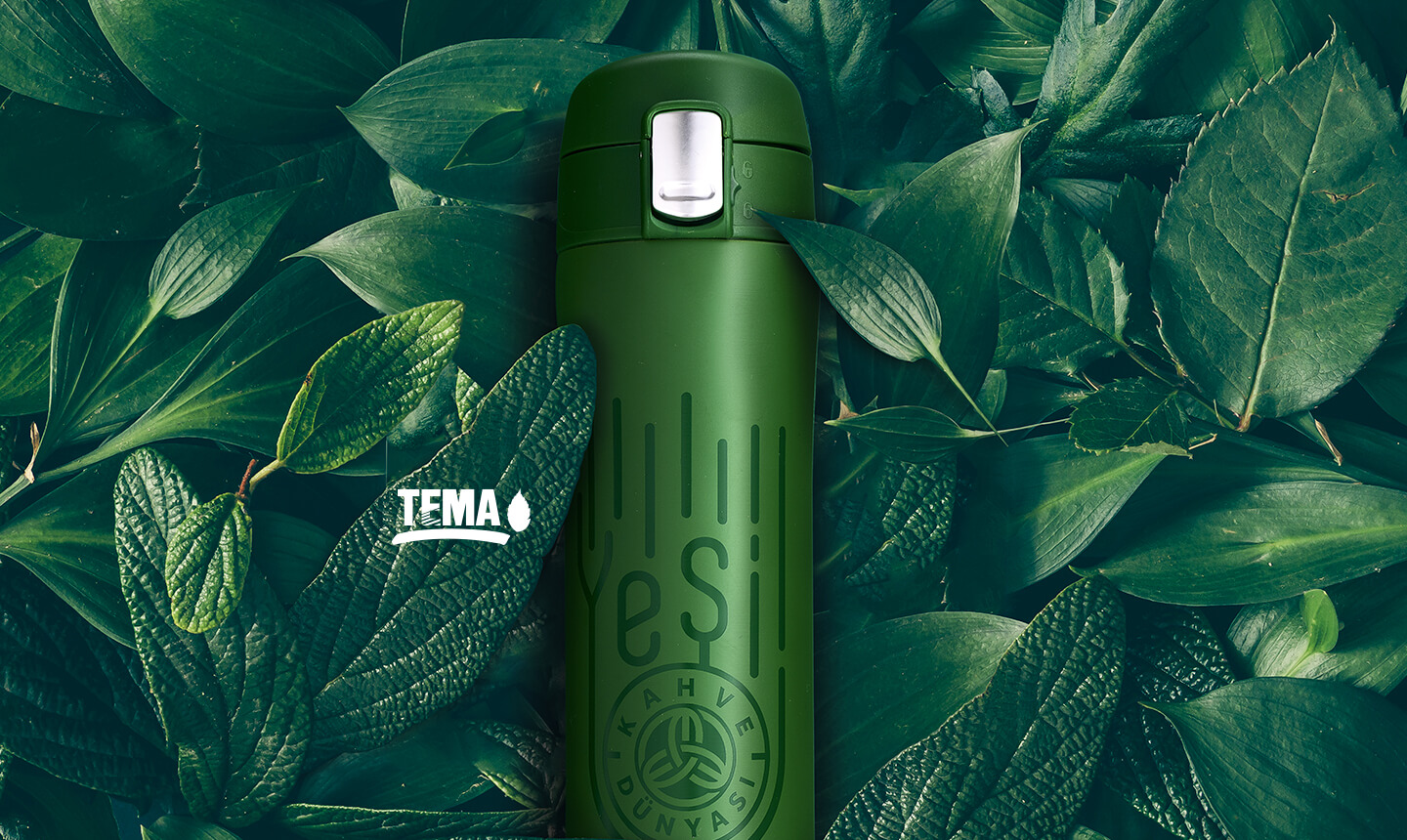 Yeşil Termos Bu Dünya Hepimizin Kahve Dünyası