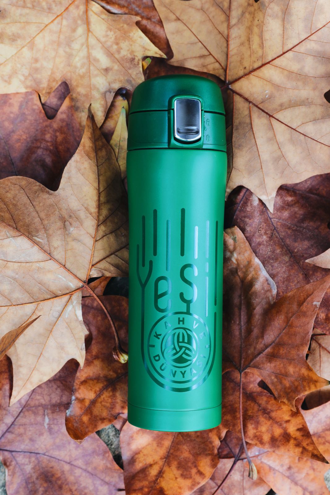 Yeşil Termos Bu Dünya Hepimizin Kahve Dünyası